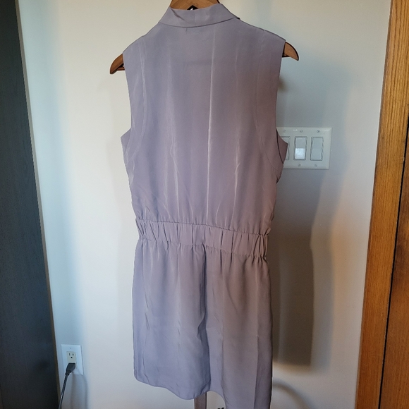 Express Silver Loose Fit Dress - Picture 4 of 5